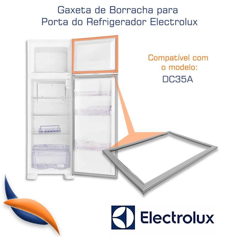 Gaxeta Porta Freezer Refrigerador DC35A Electrolux A03625412